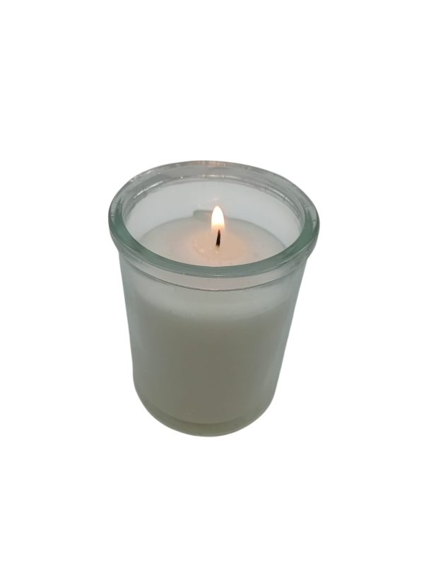 2‑day memorial candle — glass