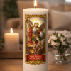 Custom Printed Saint Candles